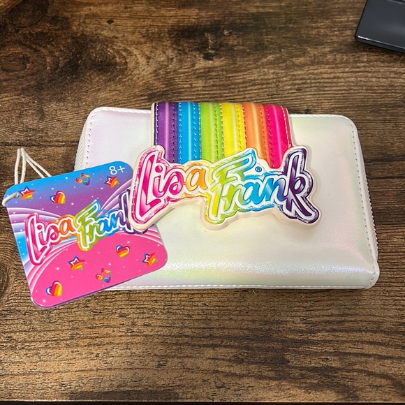 NWT Lisa Frank Loungefly Rainbow Wallet - Picture 1 of 4